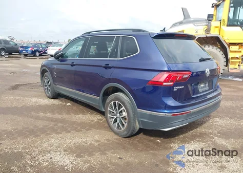 2021 Volkswagen Tiguan 2.0T Se/2.0T Se R-Line Black/2.0T Sel from USA, damaged, VIN 3VV3B7AX8MM118135